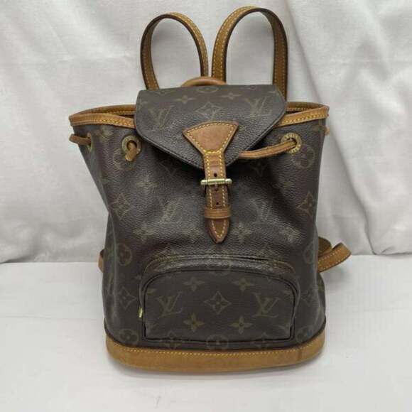 LOUIS VUITTON Authentic Brown Backpack main image 7